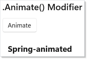 Animate 修饰符