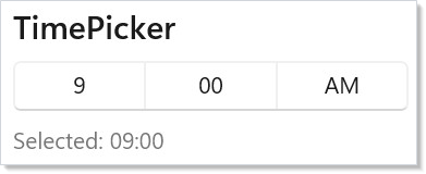 绑定到 TimeSpan 的 TimePicker
