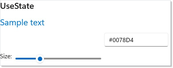 UseState demo