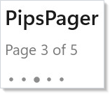 位于第 2 页(共 5 页)的 PipsPager