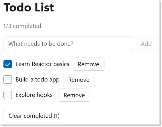 Todo app